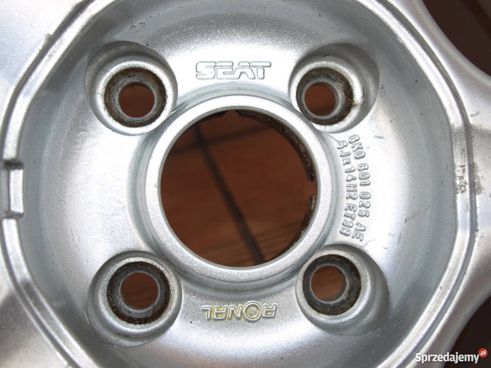 Seat felgi alufelgi 14 oryginalne 4 x 100 Kalisz