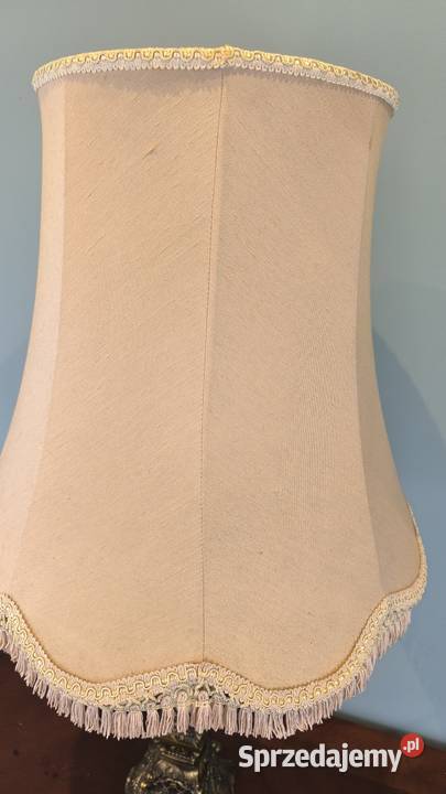 Piękna unikalna lampa mosiężna marmur łódzkie Łódź