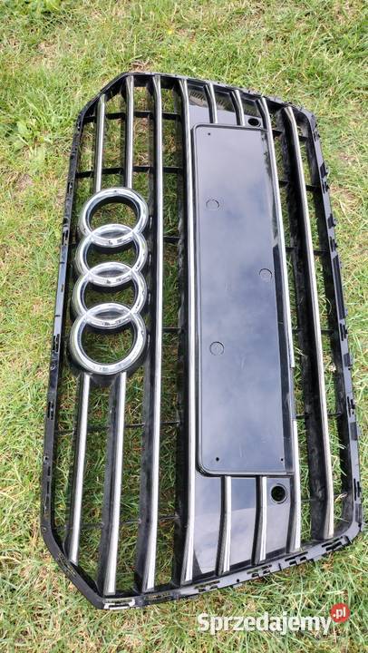 Grill atrapa Audi A6 C7 lift PDC chrom używany osobowe Pozostałe Chocianów