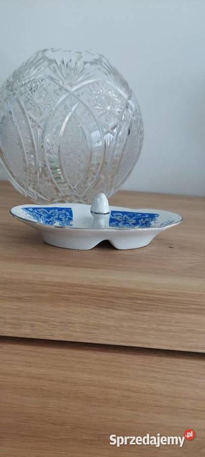 Porcelanowa solniczka pieprzniczka naczynko Porcelana i szkło Mirosławiec