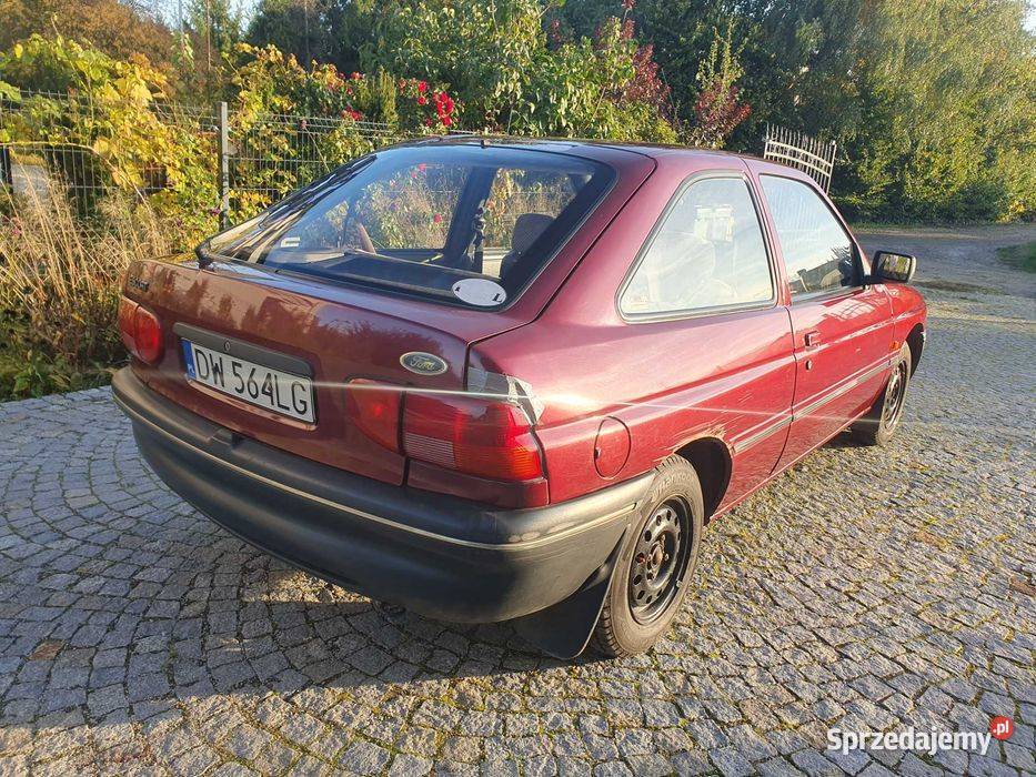 Ford escort mk5 coupe 3 drzwiowy 33letni nieuszkodzony Wrocław