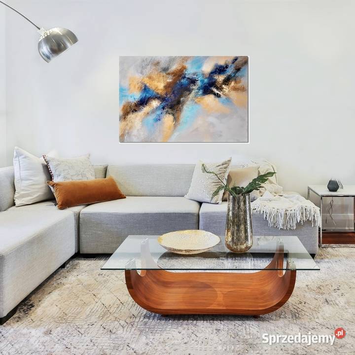Aurora 5 abstrakcja nowoczesny obraz do salonu