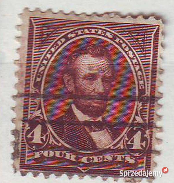 Zn USA Sn 279 83 kas 1898 Filatelistyka Gliwice