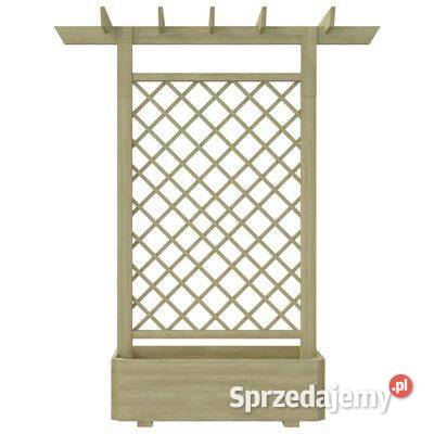 vidaXL Pergola z donicą 162 x 56 x 204 mazowieckie Warszawa sprzedam
