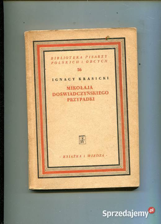 Mikołaja Doświadczyńskiego przypadki Ignacy Pozostałe Szczecin