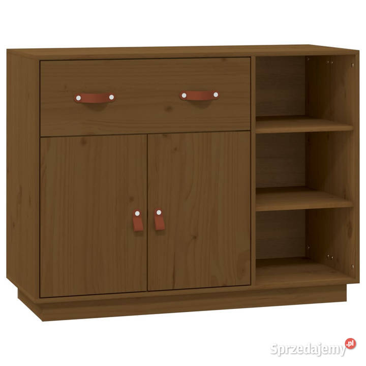 Szafka miodowy brąz 985x40x75 lite drewno Warszawa