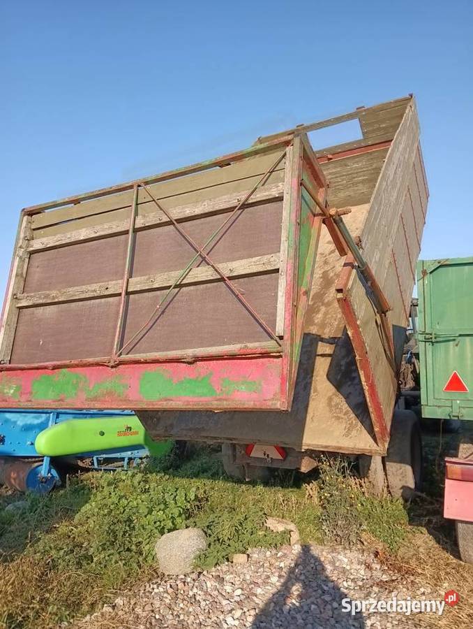 Przyczepa rolnicza jednoosiowa 12 ton Bajerze sprzedam