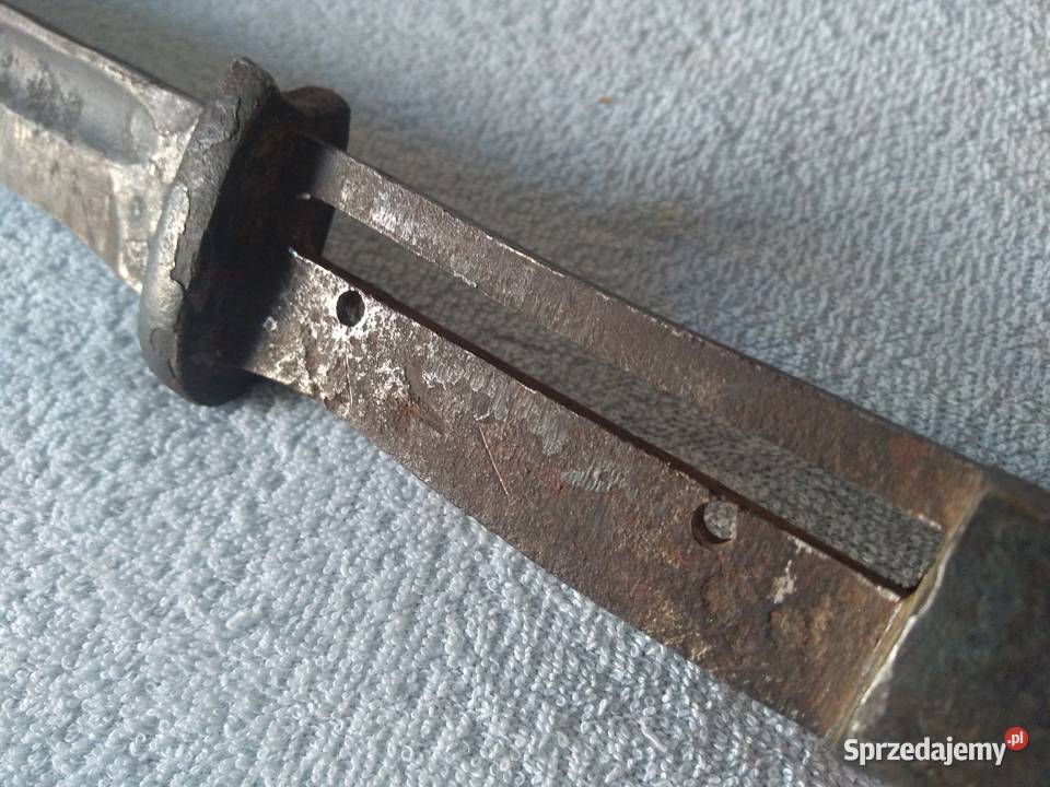 Bagnet Mauser z czasów wojny 1943 r sygnatura Warszawa