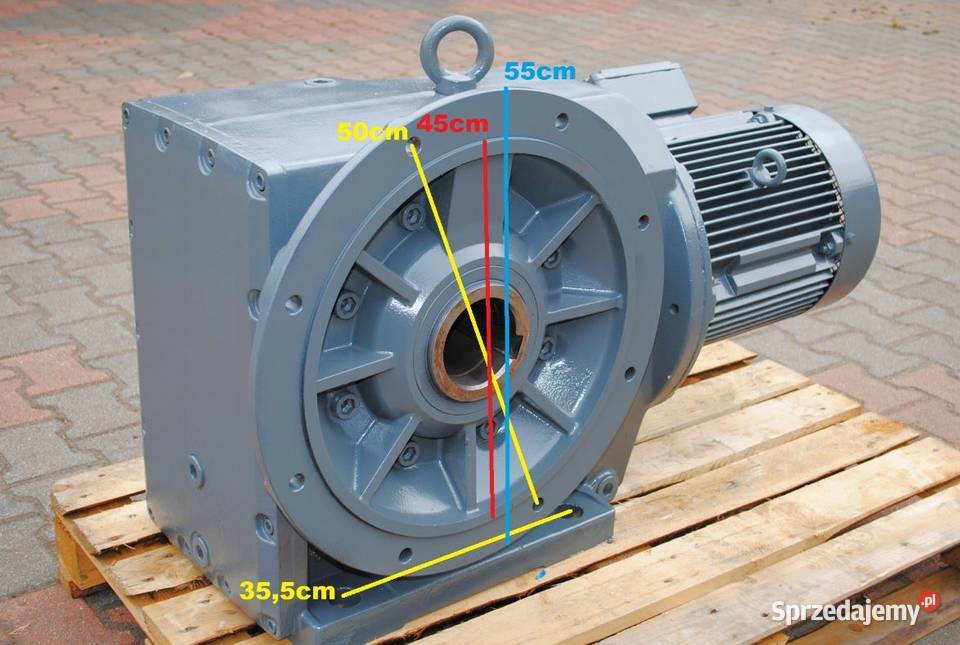 Motoreduktor kątowy 15kw 20obr SEW Kargowa