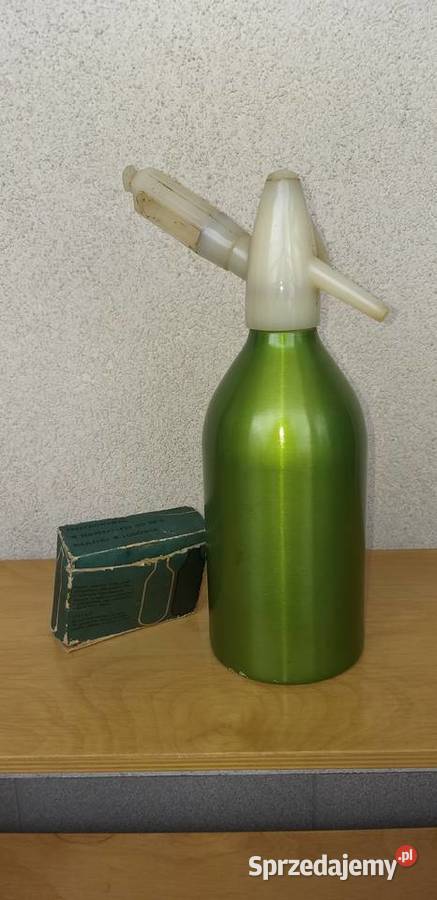 Aluminiowy syfon na naboje PRL Warszawa