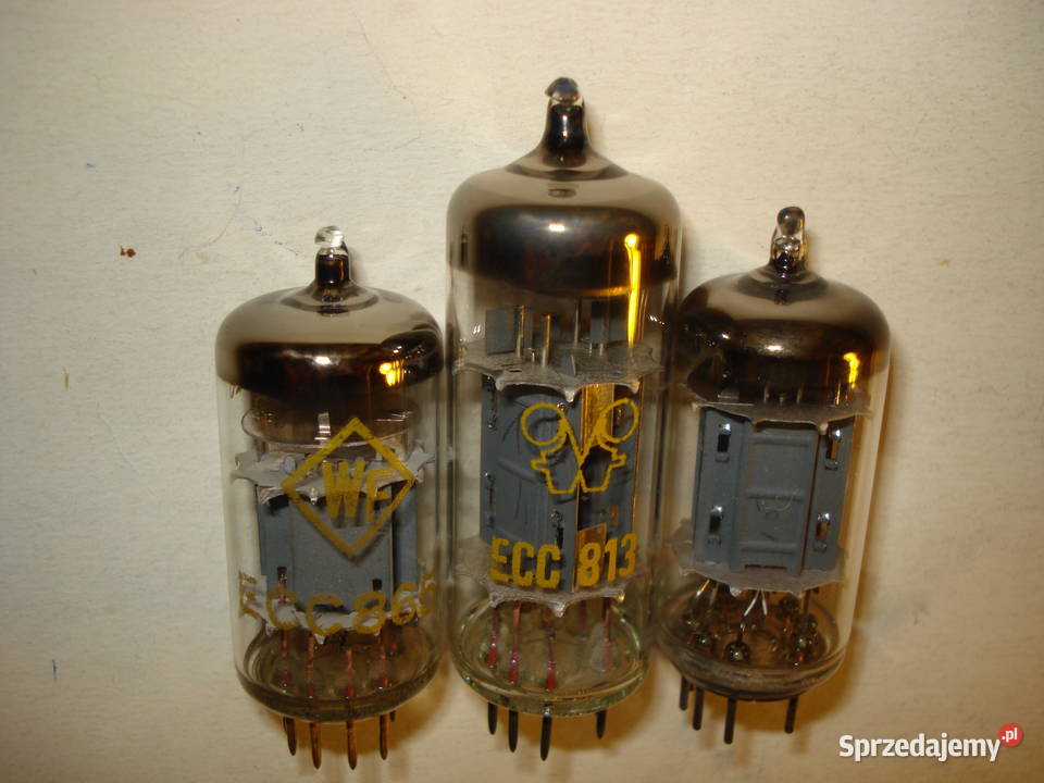 Lampy ECC83 ECC813 ECC865 ze starych zapasów NOS pomorskie