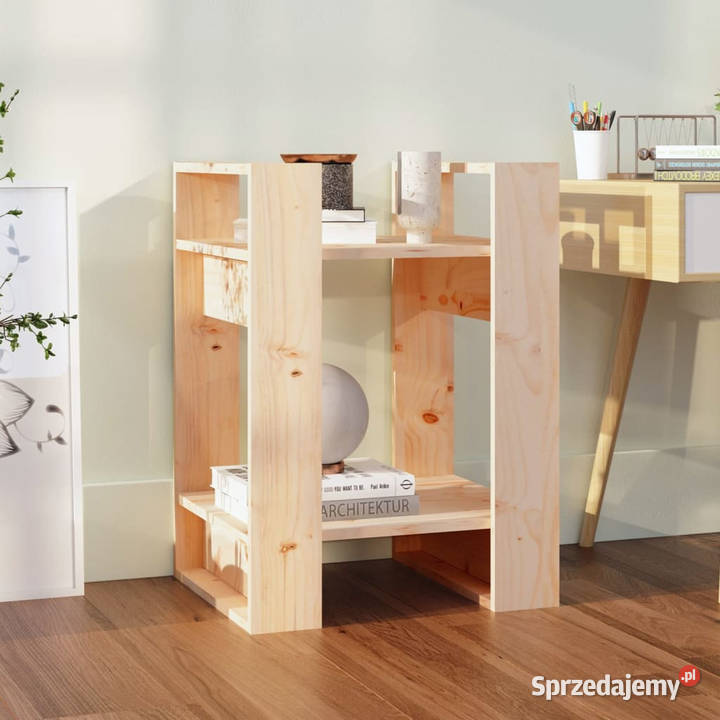 Regał na książkiprzegroda 41x35x57 lite drewno Warszawa sprzedam