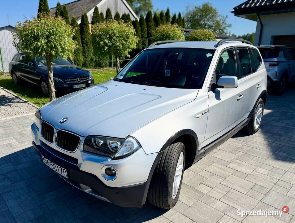 BMW X3 xDrive 20 Diesel 177 4x4 2008 Rok produkcji 2008 Sanok