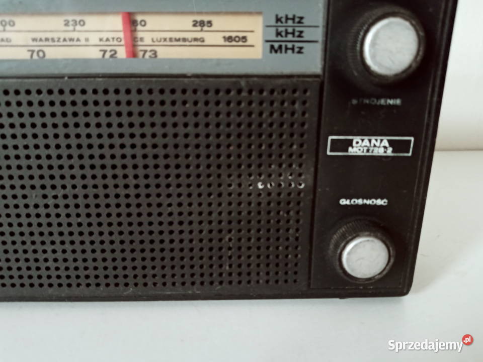 Stare radio Unitra DANA Pozostałe Rzeszów