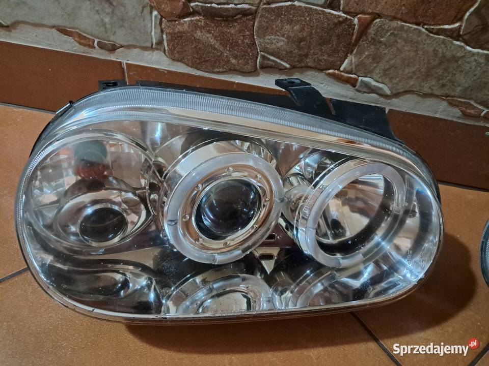 Vw Golf IV 4 lampy Sonar komplet Lampy przednie Nowy Targ