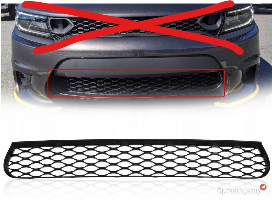 DODGE CHARGER SRT 2015 15 KRATKA GRILL ZDERZAKA