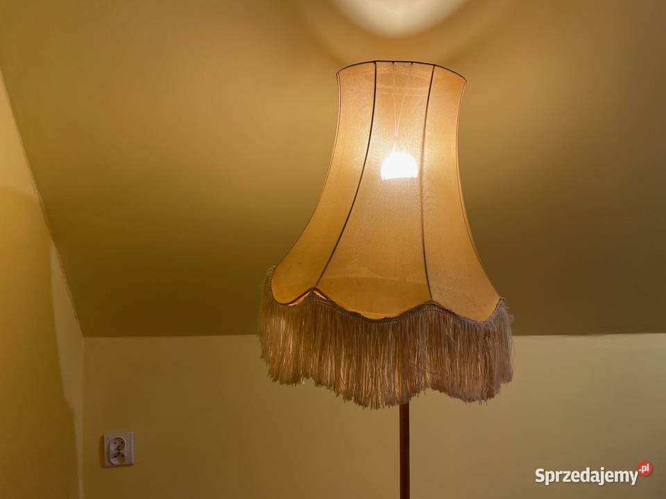 Lampa podłogowa PRL prof Apolinary Gałecki Oświetlenie Kołobrzeg