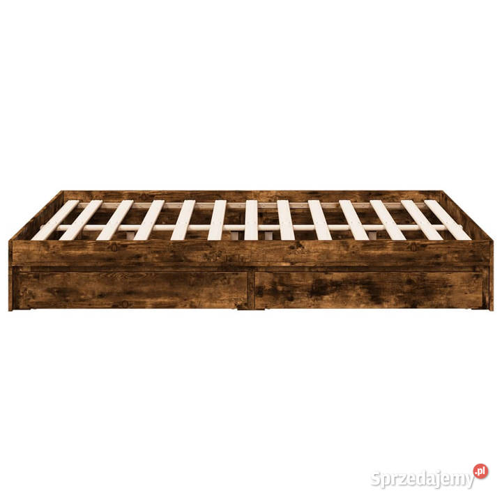 Rama łóżka z szufladami przydymiony dąb 135x190 Warszawa