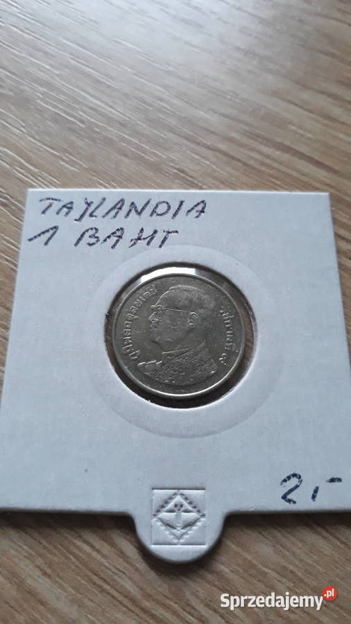 1 Baht Tajlandia Typ II Numizmatyka Konin sprzedam
