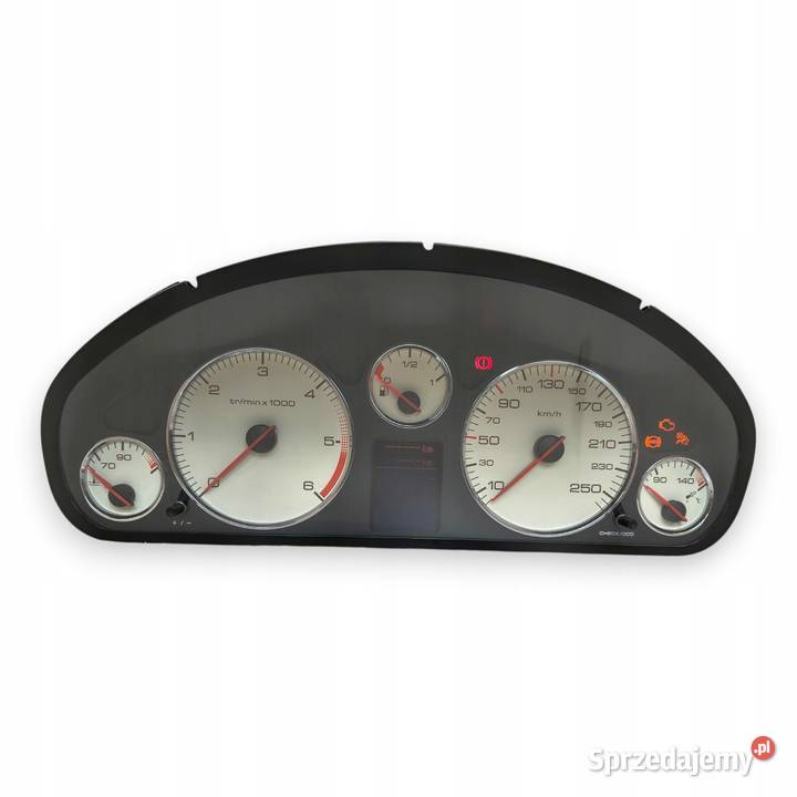 LICZNIK ZEGARY 9658138580 Peugeot 407 16 20 22 osobowe lubelskie Chełm