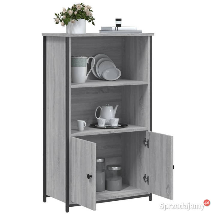 Szafka szary dąb sonoma 62x32x1035 materiał Warszawa