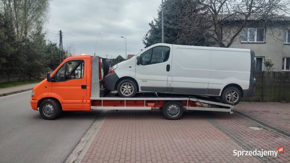 Renault Master 28 DTI autolaweta laweta pomoc nieuszkodzony Książ Wielkopolski