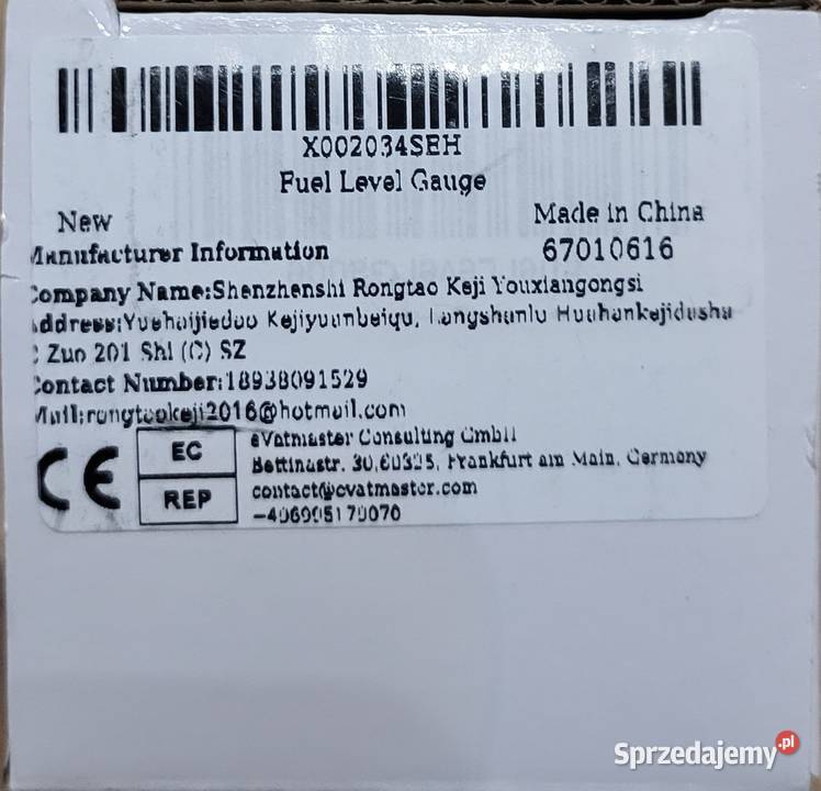 Nowy wskaźnik poziomu paliwa Fuel Level Gauge