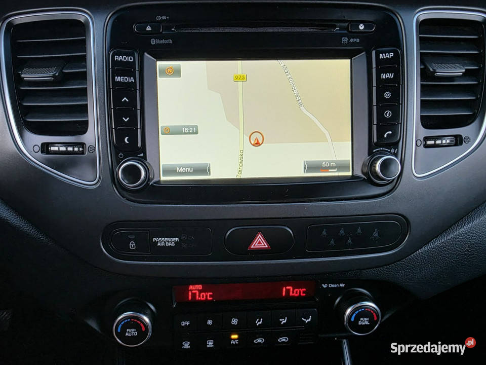 Kia Carens 16 benzyna7 osobowakamera światła przeciwmgielne Żabno