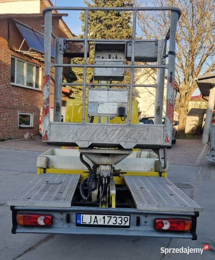 Podnośnik koszowy Multitel Nissan Cabstar lubelskie