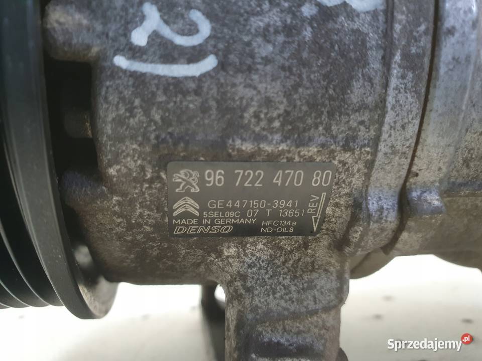 SPRĘŻARKA KLIMATYZACJI Peugeot 2008 12 VTi osobowe Chełm sprzedam