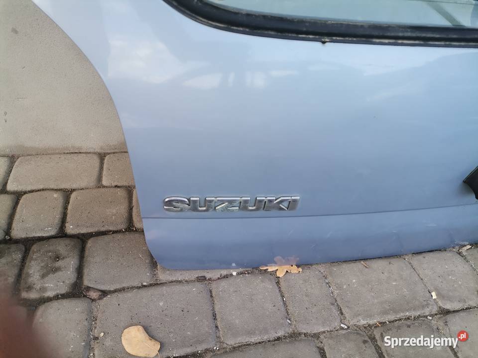SUZUKI ALTO 5 TYLNA KLAPA BAGAZNIKA ZJ5 Rok produkcji 2002 Klapy bagażnika Nowy Sącz