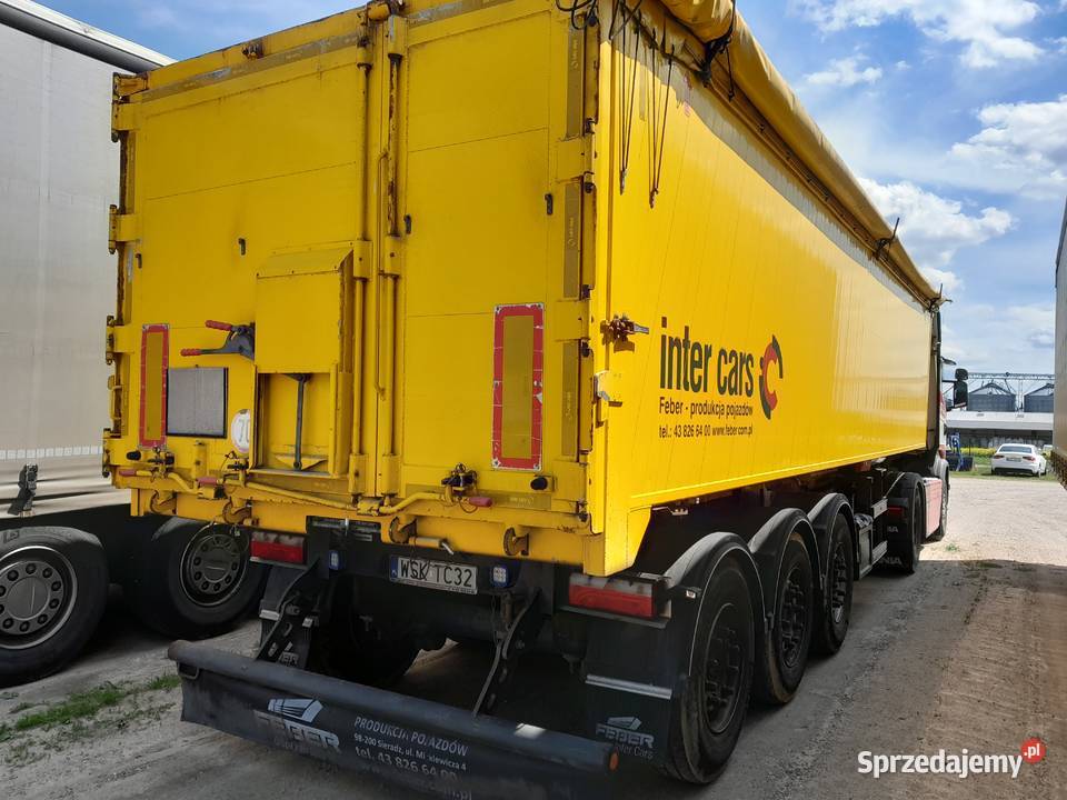 Naczepa Wywrotka Feber Inter Cars 42 m3 2015 Sabnie