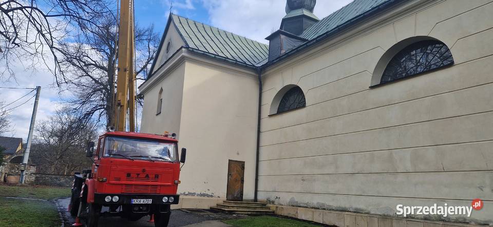 Sprzedam Podnośnik koszowy terenowy star 244 małopolskie Przeginia Duchowna sprzedam