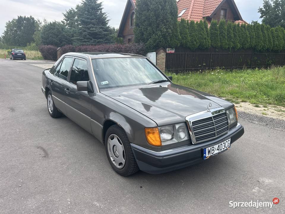 Mercedes w124 20 d 1991 manual Rok produkcji 1991