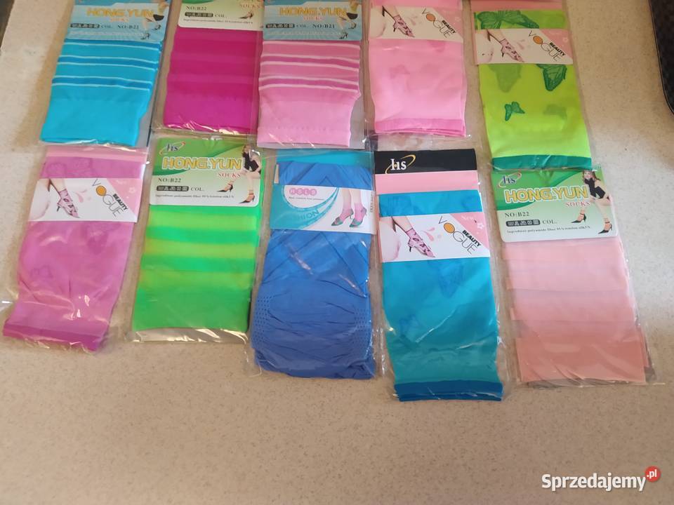 Skarpetki na lato Gdańsk sprzedam