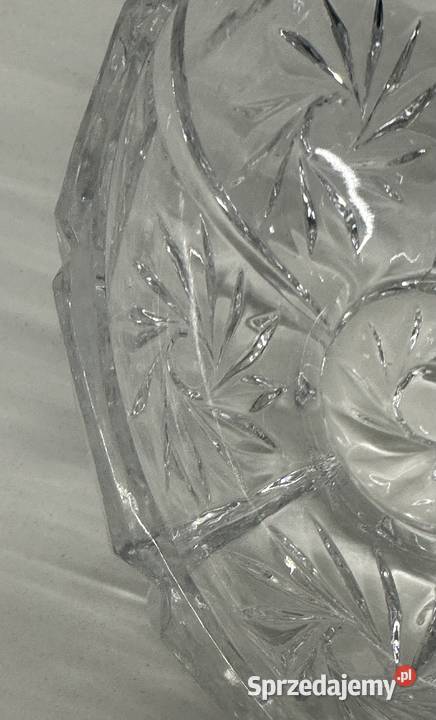 Salatera kryształowa z lat PRLu Łódź sprzedam