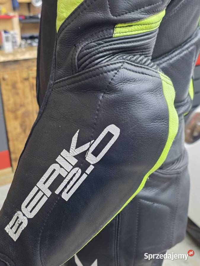 Kombinezon motocyklowy berik rozmiar 52 fluo Kombinezony podkarpackie Trzeboś