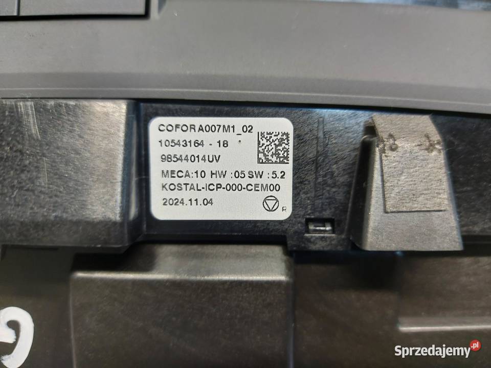 OPEL Grandland II Ekran wyświetlacz 98544014UV dolnośląskie