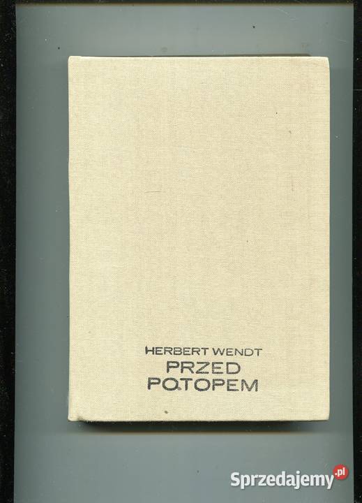 Przed potopem Wendt