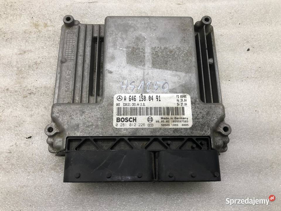 STEROWNIK SILNIKA MERCEDES W211 A6461500491 osobowe sprzedam