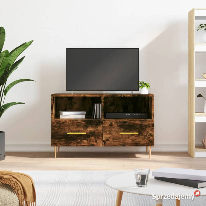 Szafka pod telewizor przydymiony dąb 80x36x50 Warszawa