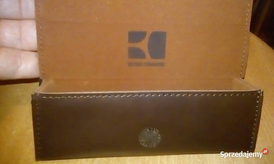 Skórzany pokrowiec etui na okulary firmly BOSS Pozostałe Zebrzydowa