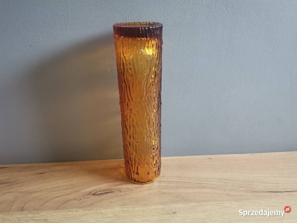 Stary bursztynowy wazon Pieniek projekt Vaclav śląskie Katowice