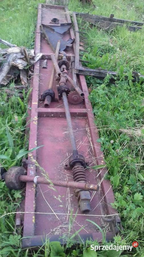 Części do przyczepy krone i rozrzutnika obornika warmińsko-mazurskie Młynary sprzedam
