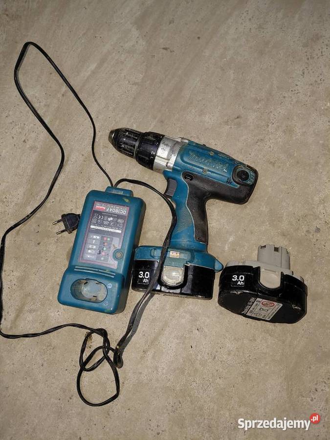 Wkrętarka makita ładowarka dwie baterie Miączyn