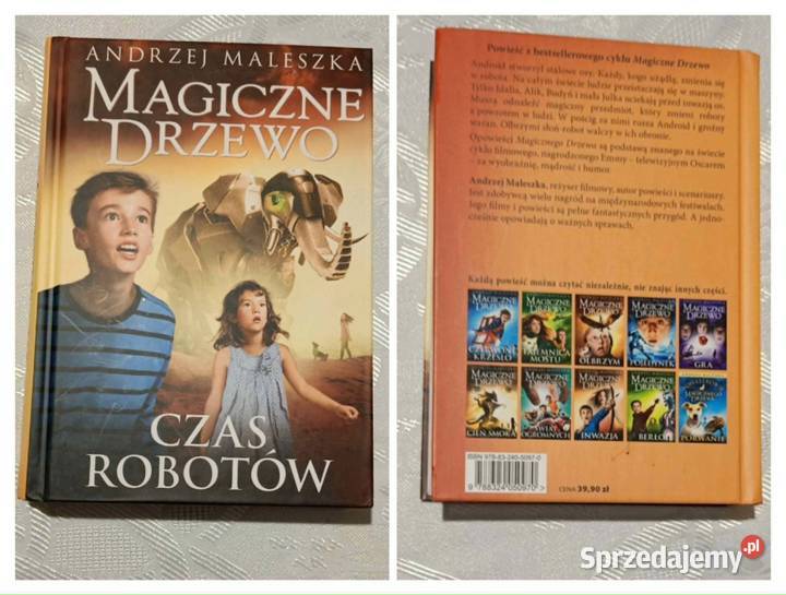 Magiczne drzewo Andrzej Maleszko 10 książek twarda Poznań sprzedam