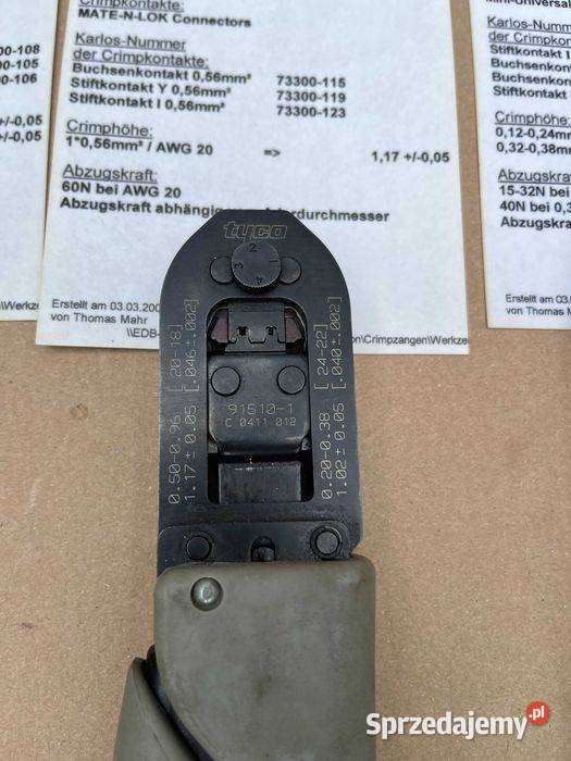 TYCO TE CONNECTIVITY AMP 915001 915101 915291 Tuliszków