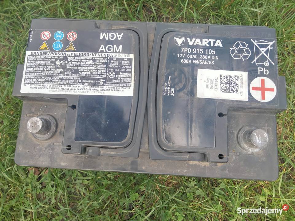 AGM AKUMULATOR ORYGINAŁ VW Audi Skoda AGM 12V Lewin Brzeski