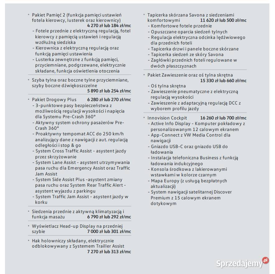 VW Touareg 30 TDI V6 cesja leasingu nieuszkodzony mazowieckie Siestrzeń