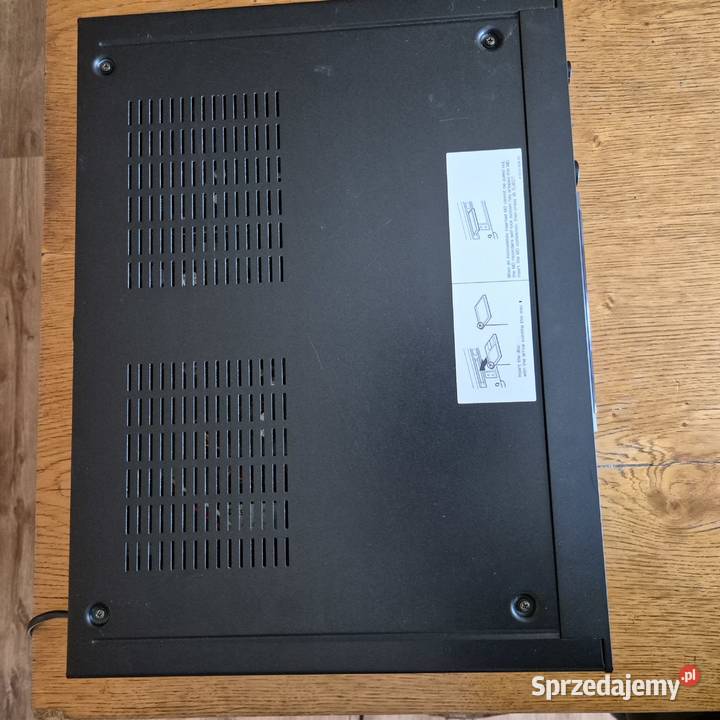 Czarny srebrny Sony minidisc MDSJA3 ES mini disc Mikstat